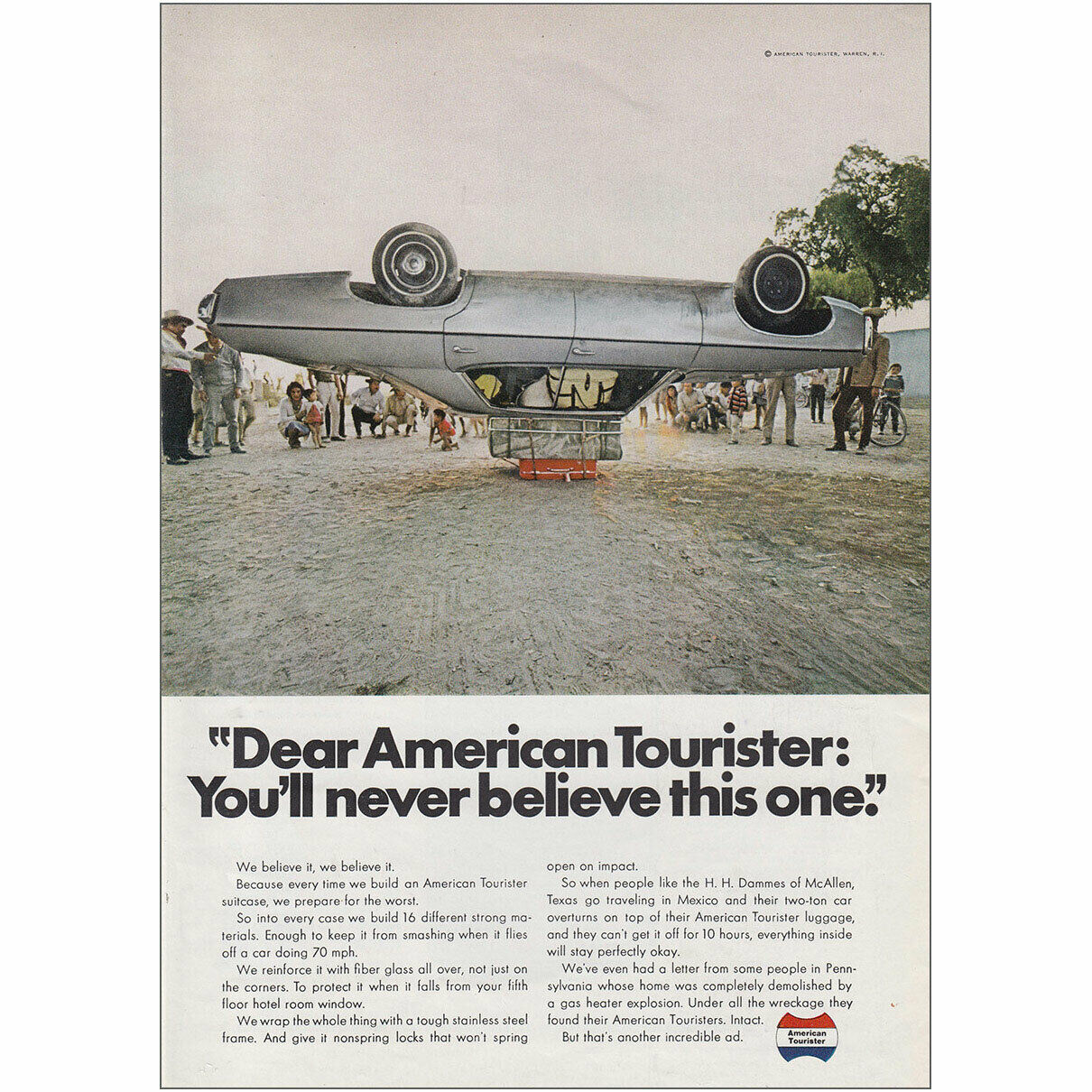 rutine Hør efter Konkret 1970s American Tourister Luggage Gorilla Commercial - THE BIG AD
