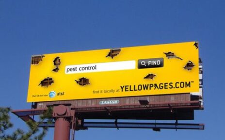 billboard demonstrating its message